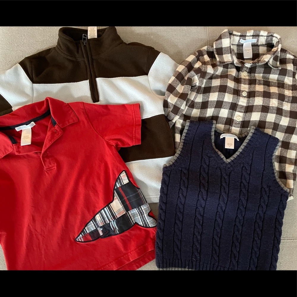 Janie and Jack 4T Boys Lot (4 items)